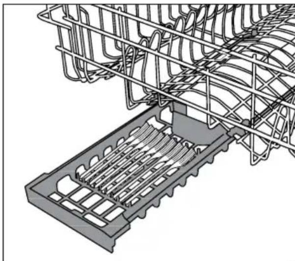 Elba EBDW 1251 A SS - Upper basket drawer (depends on the model) - 1