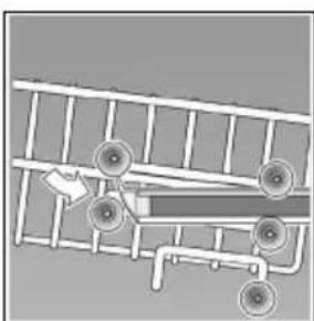 Profilo BM3121EA - Top basket with upper and lower roller pairs - 2