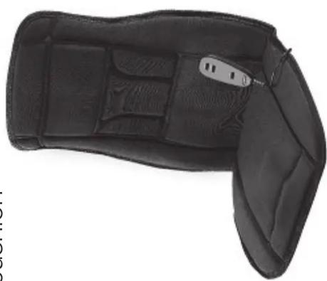Conair BM1RLF - heated massaging seat cushion - 1