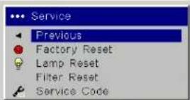 INFOCUS LP860 - Settings menu - 18
