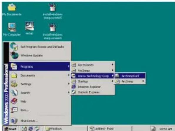 My Documents installwindows srmp screen6 Pre-Computer setup installwindows srmp screen6 Set Programs Access and Defaults Windows Update Programs Accessories ArchScape Ansea Technology Corp Startup Internet Explorer Outlook Express RecBrampCard RecBramp Documents Settings Search Help Run... Shut Down…