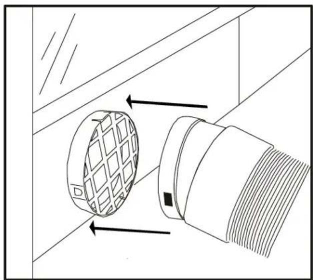 EDGESTAR AP12000S-1 - Preparations for installing the window kit - 17