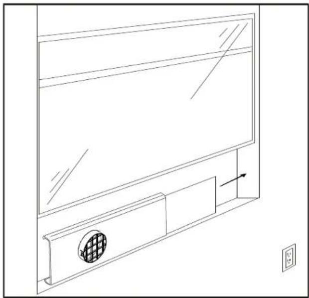 EDGESTAR AP12000S-1 - Preparations for installing the window kit - 7