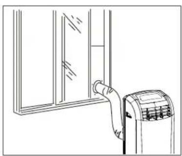 EDGESTAR AP12000S-1 - Preparations for installing the window kit - 2