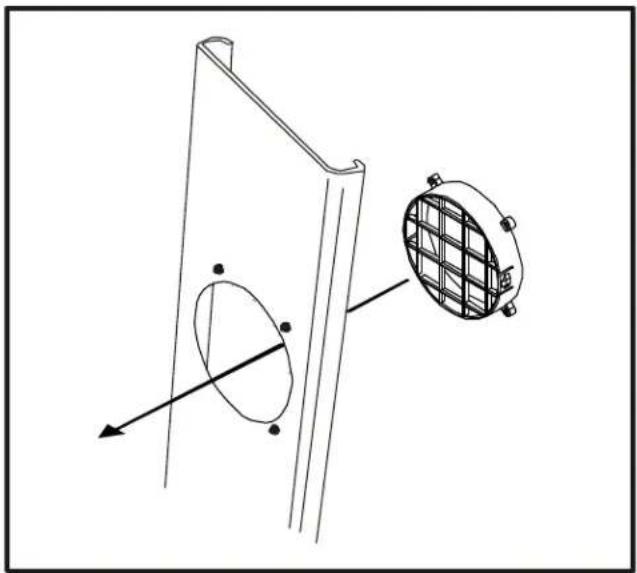 EDGESTAR AP12000S-1 - Preparations for installing the window kit - 4