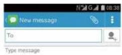 INFOCUS M530 - Sending a Text Message - 1