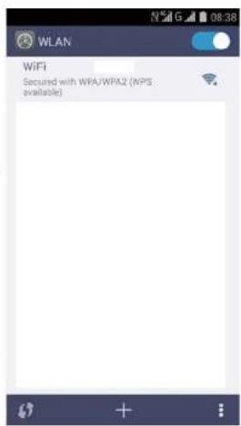 WLAN WiFi Secured with WRA/WPA2 (NPS available)