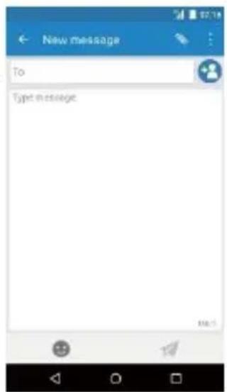 New message To Type message: