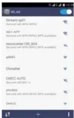 WLAN Stream-up01 Discounted with WiFi/WIFI2 SID-APP Discounted with WiFi/WIFI2 (WiFi accessible) newscenter 185_604 Discounted with WiFi/WIFI2 (WiFi accessible) qWIFI Chronahet CMCC-AUTO Discounted with WCCI To zhc902 Discounted with WiFi/WIFI2 (WiFi accessible) CMCC