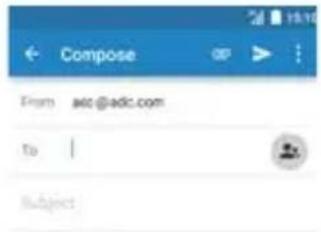 Compose From asc@adc.com To | Subject