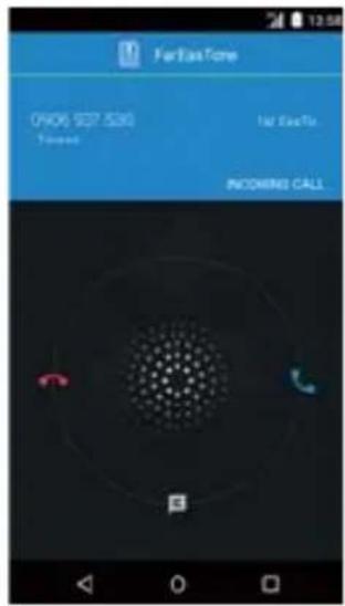 Far Star Tone ONOS 907 5360 Tunes Tel Easter INCOMING CALL
