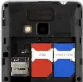 Pentagram Combo 4-Core - Montaż kart SIM, karty pamięci Micro SD i akumulatora - 1