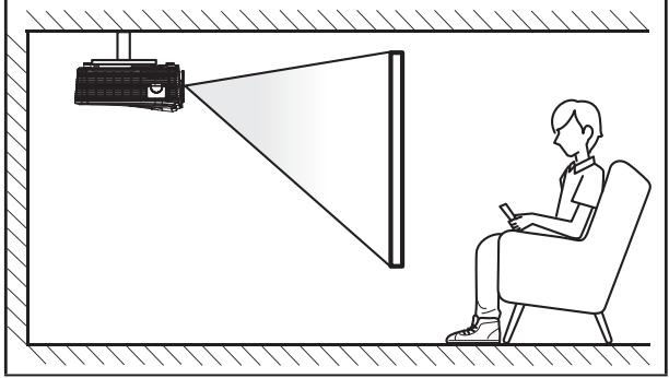 OPTOMA W515T - Installation du projecteur - 4