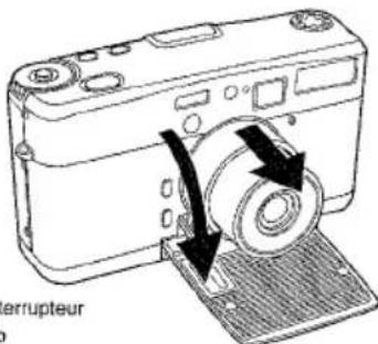 CONTAX TVSIII - Turn the Main Power Switch to "AF" - 2