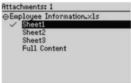 Attachments: 1 Employee Information.xls ✓ Sheet1 Sheet2 Sheet3 Full Content