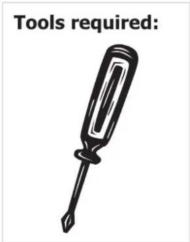 Tools required: