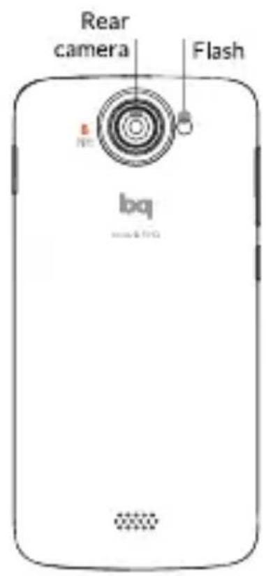 Rear camera Flash bq mack-190