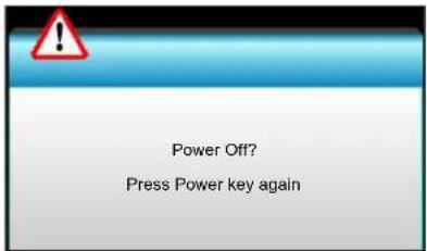 Power Off? Press Power key again