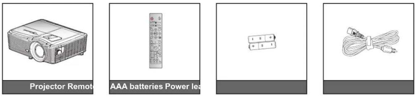 OPTOMA WU515TST - Package Overview - 1