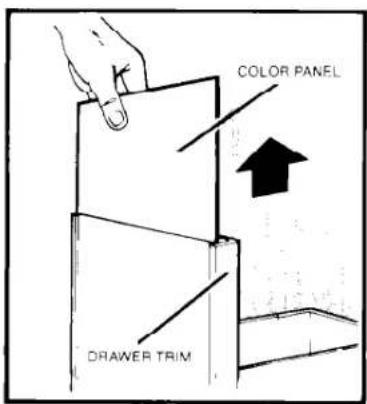 COLOR PANEL DRAWER TRIM