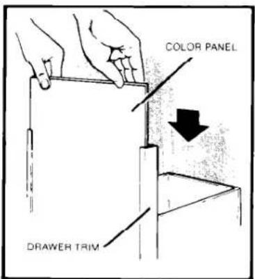 COLOR PANEL DRAWER TRIM