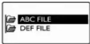 ABC FILE DEF FILE