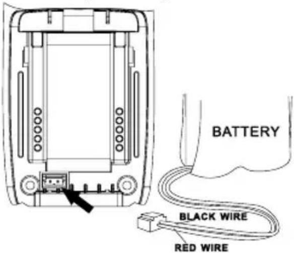 BATTERY BLACK WIRE RED WIRE