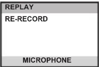 REPLAY RE-RECORD MICROPHONE