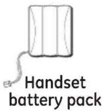 Handset battery pack