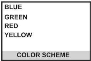 BLUE GREEN RED YELLOW COLOR SCHEME