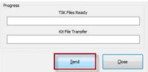 Progress TSK Files Ready Kit File Transfer Send Close