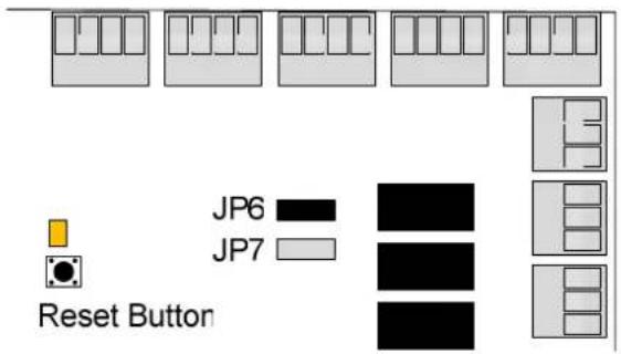 JP6 JP7 Reset Button
