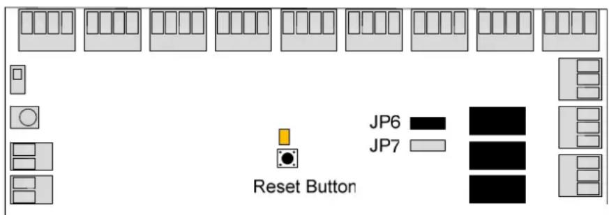 Reset Button JP6 JP7
