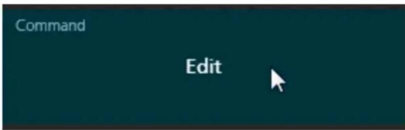 Command Edit