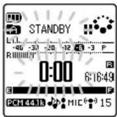 STANDBY LTL -40 -37 -20 -12 -5 -3 P R:0000000000000000000000000000000000000000000000000000000000000000 E 6:16:49 PCM 44.1k MIC 15