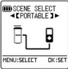 SANYO ICR-XPS01 - Using the scene select function - 5