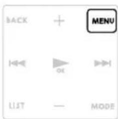 BACK MENU LIST — MODE