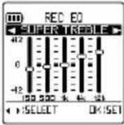 SANYO ICR-XPS01 - About the preset recording EQ - 7