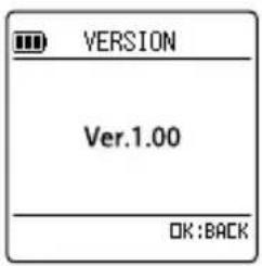 VERSION Ver.1.00 OK:BACK