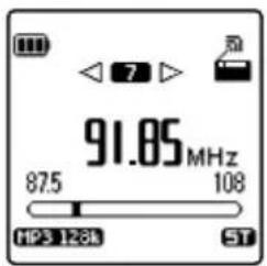 91.85 MHz 875 108 MP3 128k ST