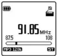 91.85MHz 87.5 108 MP3 128% ST
