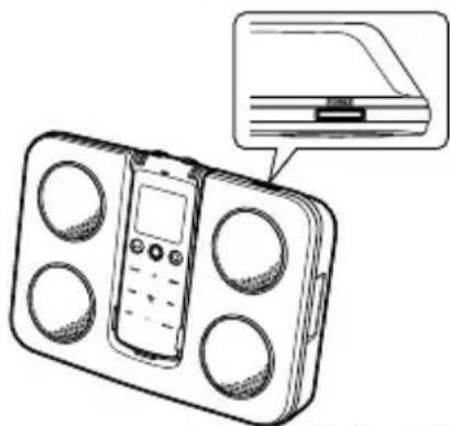 SANYO ICR-XPS01 - Turn on the power of the multi-cradle. - 1