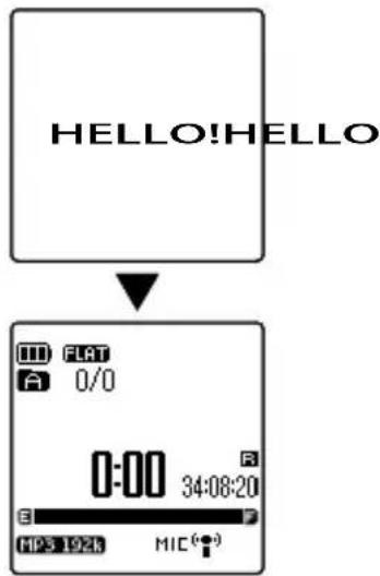 HELLO!HELLO 0:00 34:08:20 MPS 192B MIC