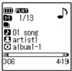FLAT M 1/13 01 song artist1 album1-1 0:06 4:19