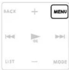 BACK + MENU ←← → OL →→ LIST — MODE