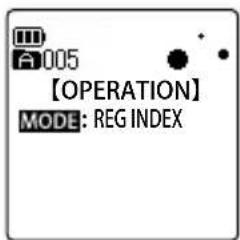 SANYO ICR-XPS01 - About the "OPERATION" screen - 5