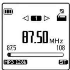 87.50 MHz 87.5 108 MP3 128k ST