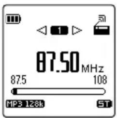 87.50 MHz 87.5 108 MP3 128k ST