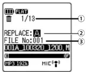 FLAT 1/13 REPLACE: A FILE No:001 001A_100320_1200.M E IF MP3 192K MIC