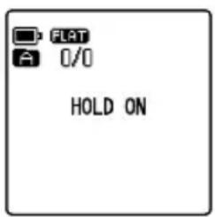 FLAT 0/0 HOLD ON